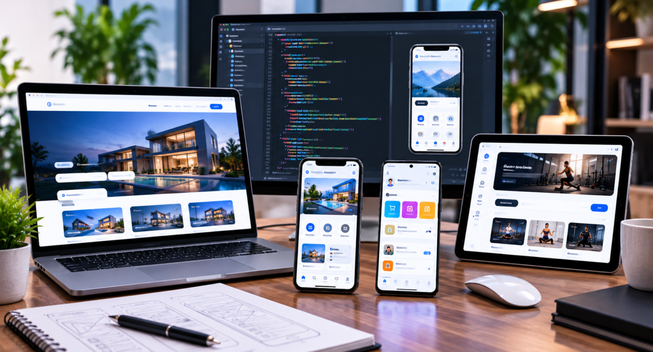 Applications web et mobiles adaptées aux projets professionnels et entrepreneuriaux